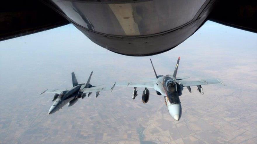 Aviones de coalición violaron 32 veces espacio aéreo sirio en 24h
