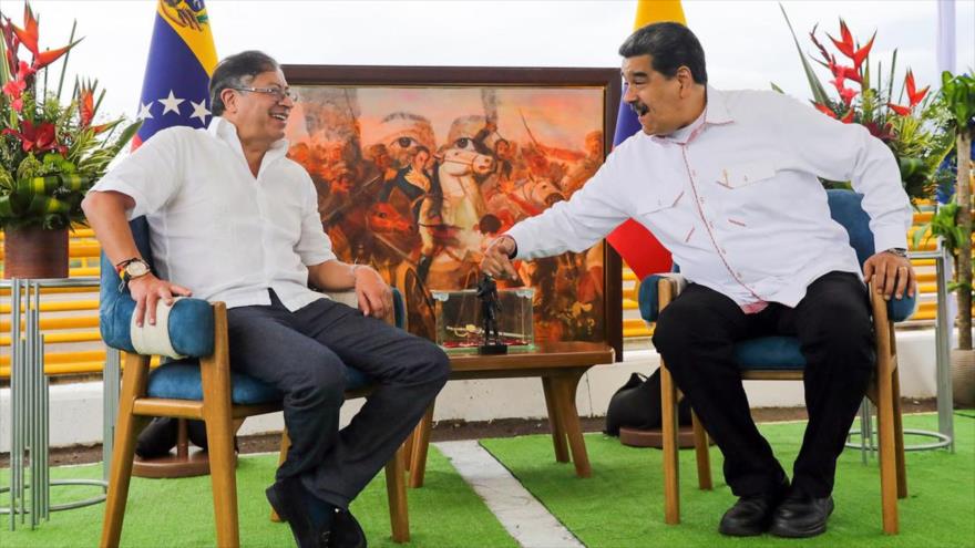 Maduro agradece a Petro por pedir el fin de los embargos a Venezuela