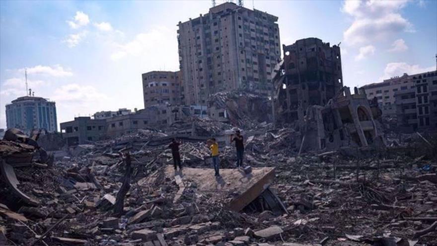 Agresión israelí a Gaza destruye 48 escuelas y miles de viviendas