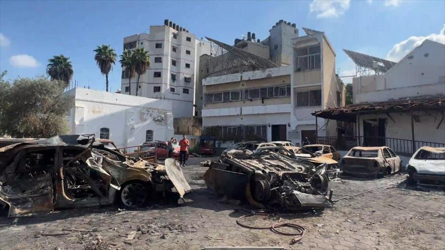 Israel advierte que bombardeará el hospital Al-Quds en próximas horas