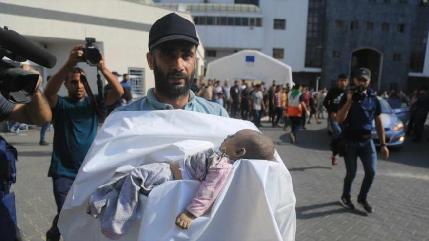 Nuevo balance: Sube a 1537 la cifra de muertos en Gaza; 500 niños