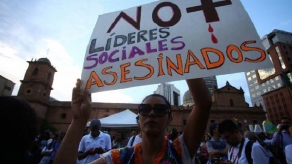 Colombia. Asesinan a dos líderes sociales