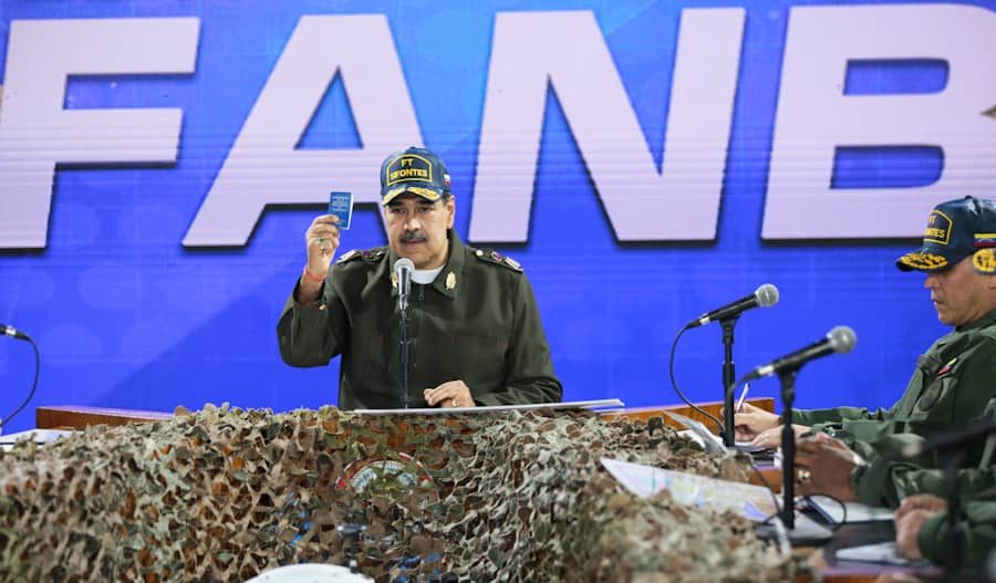 Venezuela. Maduro ordena a la FANB ejercicio defensivo por provocación de Guyana