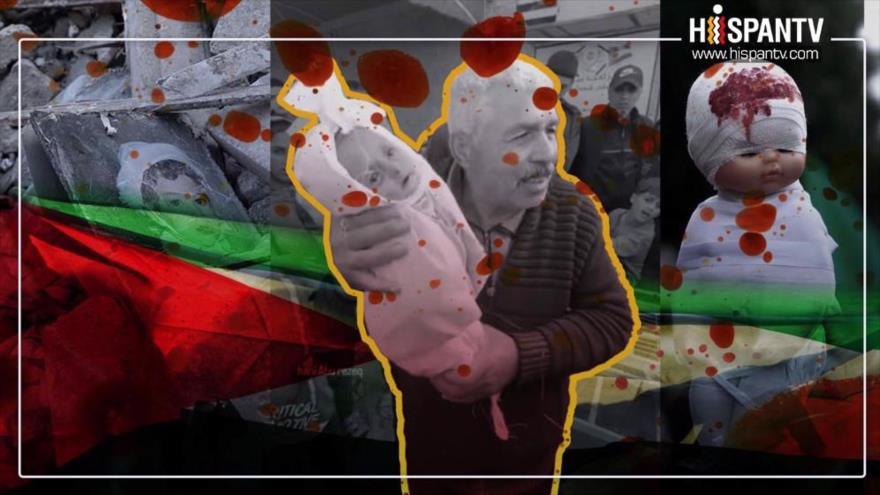 Israel ha matado a 7730 niños -eh, muñecas- en Gaza desde 7 de octubre